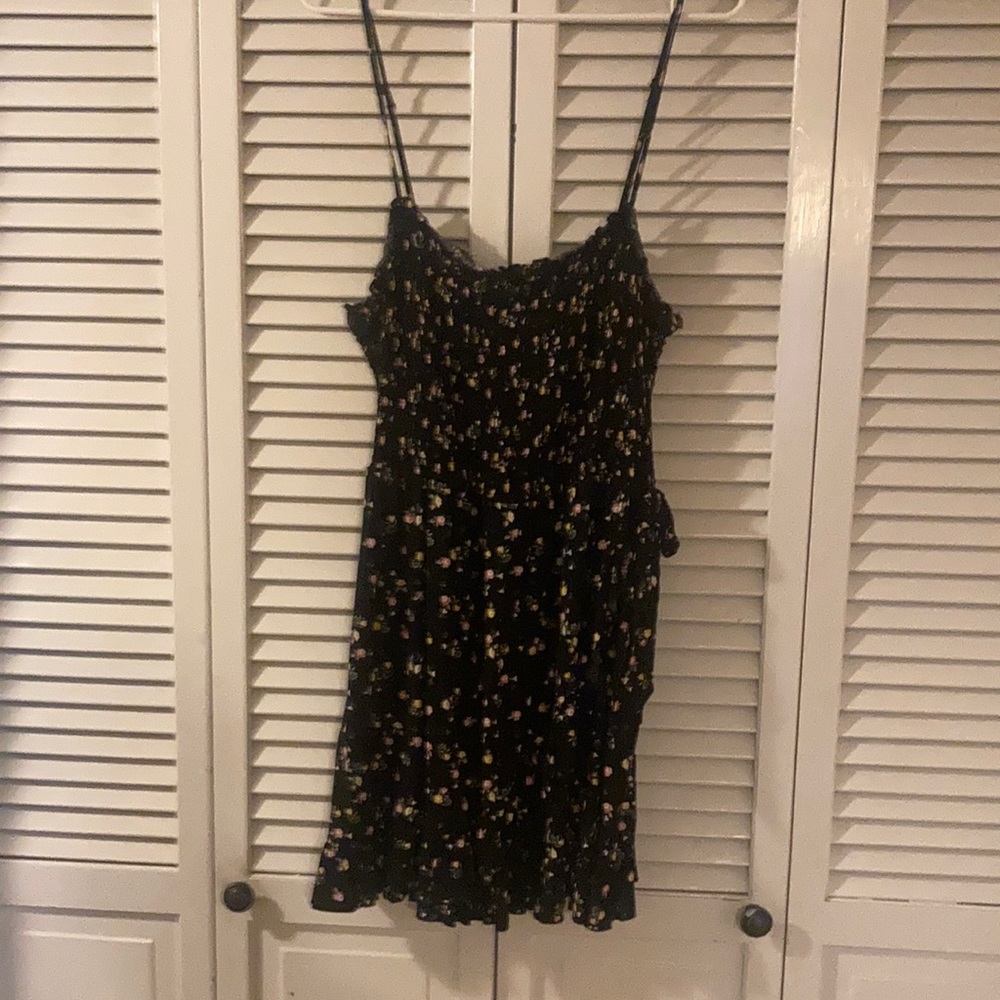 Strappy Little Sundress with Cute Flowers
